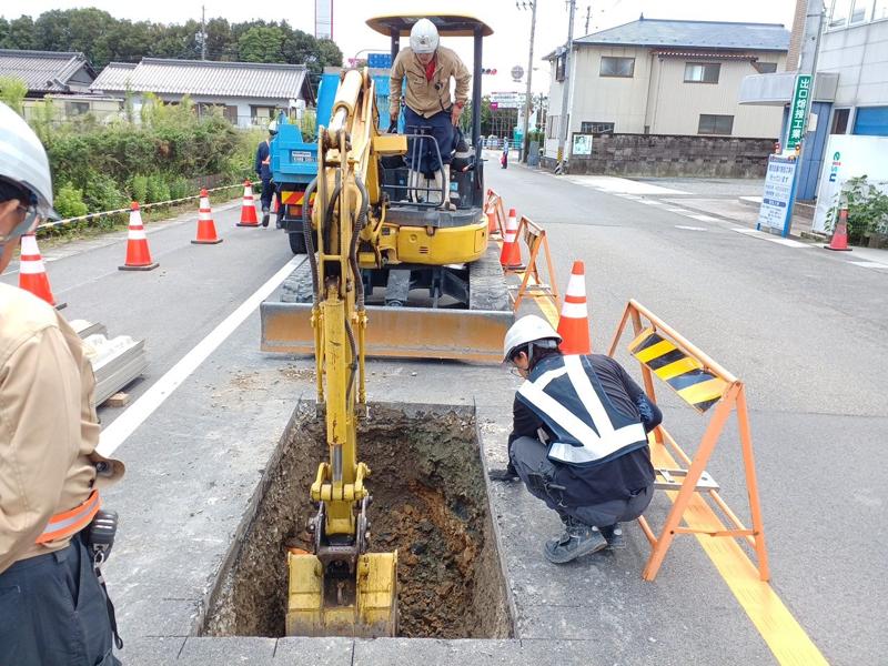 三岐鉄道三里線ＣＣＡ改修のうち管路工事