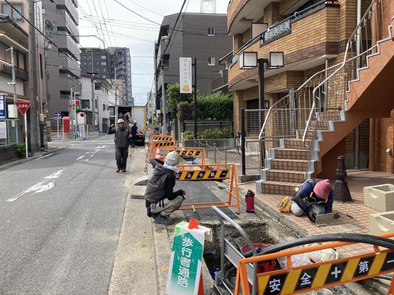 中村区竹橋町地内ほか１か所５０粍配水管布設工事