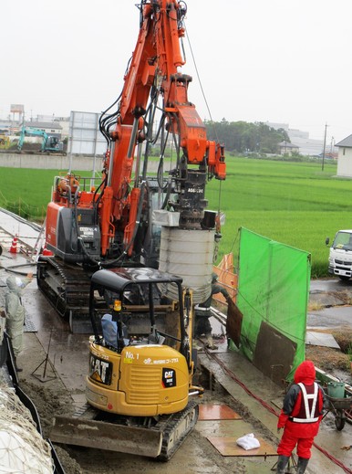 光建パトロール～ケーシング連行型ダウンザホールハンマー工法～