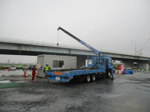 現場パトロール～6月の大雨　河川健康公園(施設)の一時撤去及び復旧を実施～