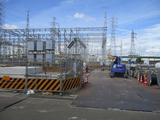 現場パトロール～台風対策は万全に～