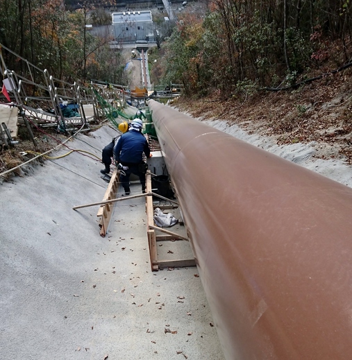 現場パトロール～作業環境の厳しい現場。佳境です！～